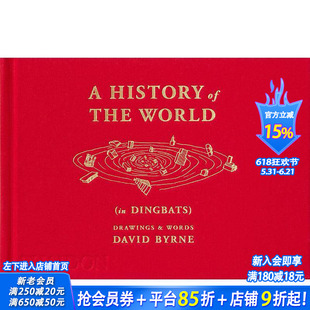 【现货】戴维·伯恩的符号世界 A History of the World (in Dingbats) 英文原版进口