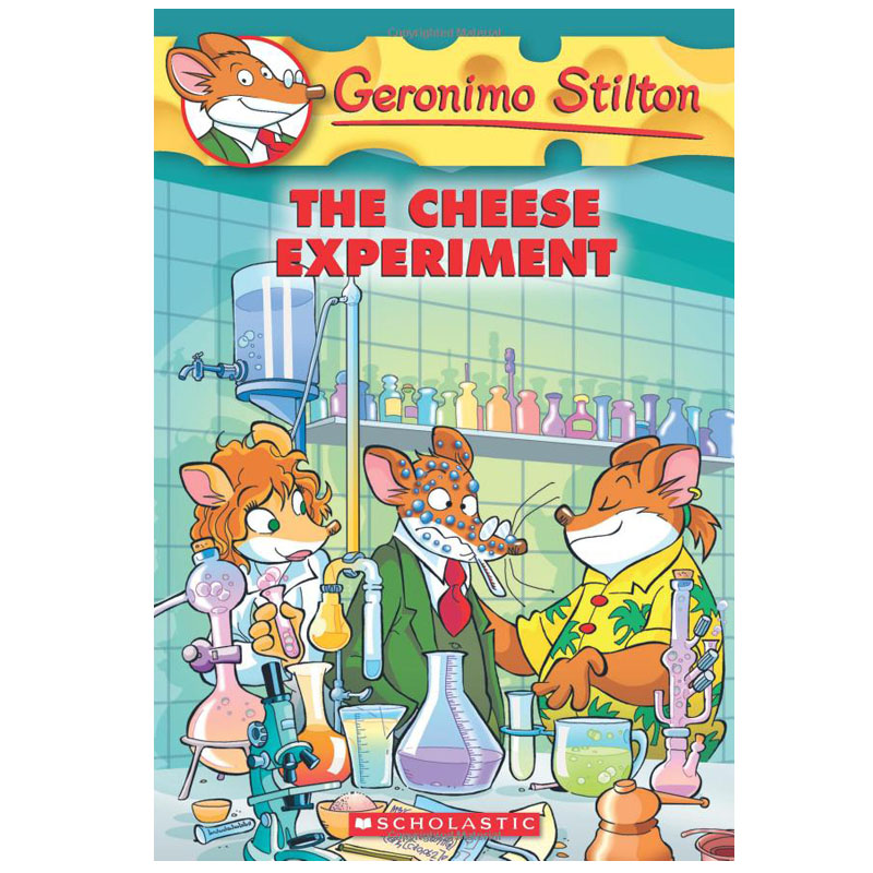 【现货】【老鼠记者】63：奶酪实验 英文儿童书适合6-12岁GERONIMO STILTON 63: THE CHEESE EXPERIMENT 【善优童书】
