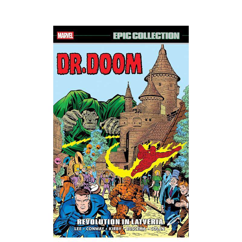 【预售】漫威漫画 毁灭博士史诗合集：拉托维尼亚革命Doctor Doom Epic Collection: Revolution In Latveria英文漫画书Marvel