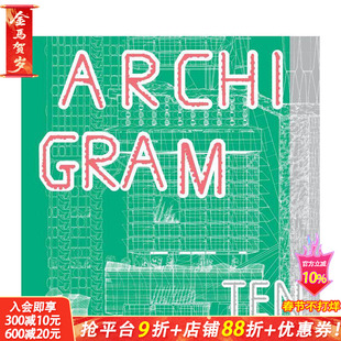 【预售】建筑电讯派十人展 Archigram Ten 英文建筑风格与材料构造 正版进口书