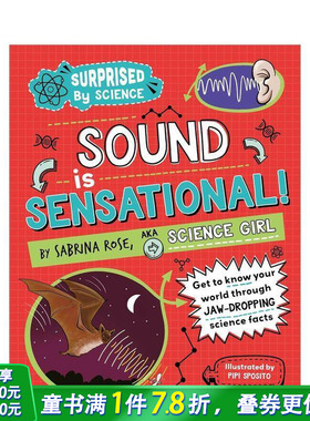 【预售】【科学惊奇录】声音魔法王国 【Surprised by Science】Sound is Sensational! 百科知识科普 英文儿童插画绘本 进口童书