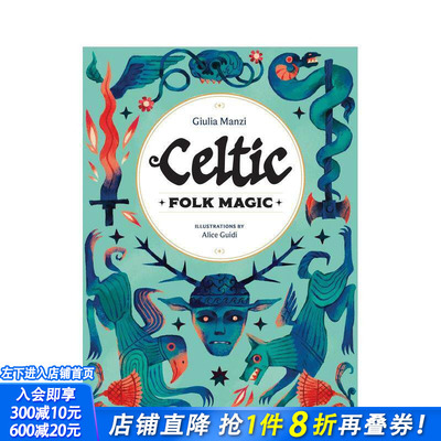 【预售】【民间魔法】凯尔特民间魔法 【Folk Magic】Celtic Folk Magic 原版英文社会科学 正版进口书