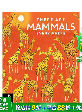 【预售】随处可见的哺乳类动物(平装)【Britta Teckentrup Everywhere】There are Mammals Everywhere 英文儿童插画故事绘本书