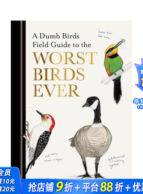 【现货】史上最糟糕鸟类的蠢鸟观察指南 A Dumb Birds Field Guide  不正经观鸟指南 Matt Kracht 原版英文生活 正版进口书