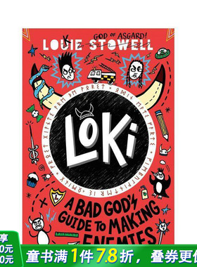 【现货】【洛基涂鸦日记】坏神的树敌指南Loki: A Bad God's Guide to Making Enemies 北欧神话 雷神 英文儿童章节桥梁搞笑故事书