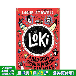 Enemies 洛基涂鸦日记 树敌指南Loki God Making 北欧神话 坏神 Guide 英文儿童章节桥梁搞笑故事书 雷神 Bad 现货