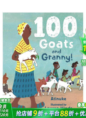 【现货】100只山羊和奶奶 100 Goats and Granny! 英文儿童插画故事绘本 英语进口童书 Walker Books UK