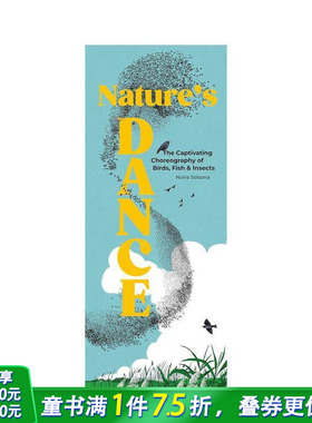 【预售】(预计26年3月出版)自然的舞步：鸟群、鱼群与昆虫的迷人编舞 Nature's Dance 英文儿童插画科普绘本 进口童书