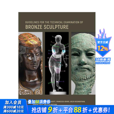 【预售】青铜雕塑技术分析指南 Guidelines for the Technical Examination of Bronze Sculpture 原版英文艺术画册画集正版进口书