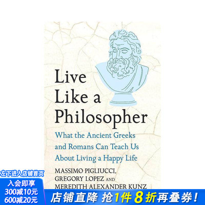 【预售】像哲学家一样生活 Live Like A Philosopher 原版英文生活综合 正版进口书