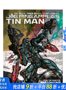 【预售】铁皮人（A.B.C. 勇士） Joe Pineapples: Tin Man (A.B.C. Warriors) 原版英文漫画书 正版进口书