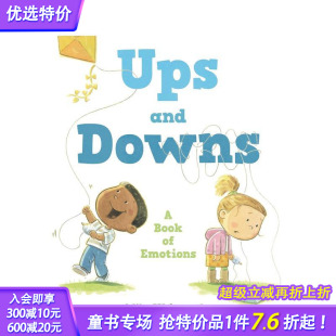 预售 And Book 英文儿童插画故事绘本 情感之书 Emotions 起起落落 进口童书 Ups Downs