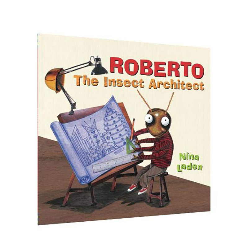 【预售】英文原版 罗伯托昆虫建筑师 ROBERTO THE INSECT ARCHITECT 儿童英语绘本图画书 进口图书 善优童书