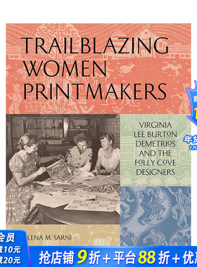 【预售】女性版画家开拓者 Trailblazing Women Printmakers 原版英文艺术画册画集 正版进口书籍画册 善优图书