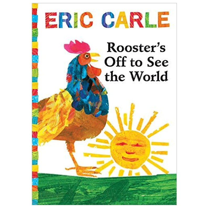 【现货】【艾瑞·卡尔Eric Carle】公鸡看世界 Rooster’s Off to See the World(with CD) 英文儿童绘本 适合3-6岁孩子