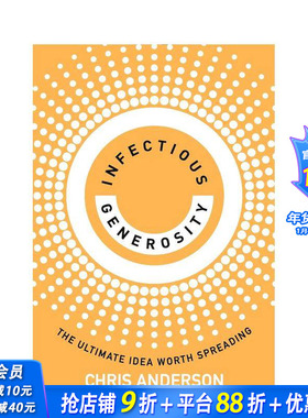 【预售】富有感染力的慷慨 Infectious Generosity “比尔盖茨夏季书单”“TED Talks策展人” 原版英文心灵励志 正版进口书