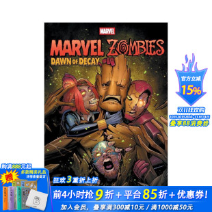 Marvel 进口书 正版 原版 预售 丧尸英雄：腐烂黎明 英文漫画书 Dawn Zombies Krajewski 艾美奖获奖作家Thomas Decay