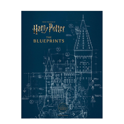 【预售】英文原版 哈利·波特：电影制作草图 Harry Potter: The Blueprints 插画原画设定集 正版进口图书画册