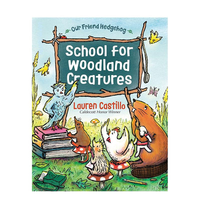【预售】【我们的朋友小刺猬】一个叫家的地方 Our Friend Hedgehog: School for Woodland Creatures 英文儿童桥梁章节故事书