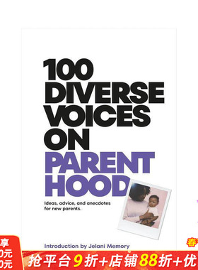 【预售】百位父母的多元育儿心经 100 Diverse Voices on Parenthood 原版英文生活综合 正版进口书