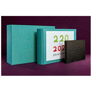 【限量版现货】大卫.霍克尼 220致敬2020 David Hockney. 220 for 2020 原版英文综合艺术画册画集正版进口图书【TASCHEN限量版】