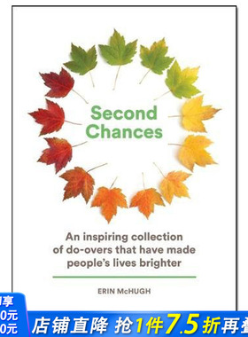 【现货】弟二次机会：收集于已经重头再来的人Second Chances 英文原版