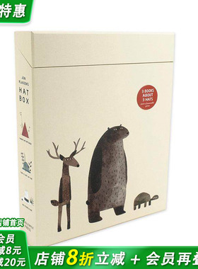 【现货】Jon Klassen‘s Hat Box 乔恩·克拉森套书（一套三本）英文原版儿童绘本【善优童书】
