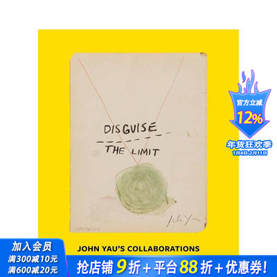 【预售】伪装极限：John Yau 的合作 Disguise the Limit: John Yau's Collaborations 原版英文艺术画册画集 正版进口书