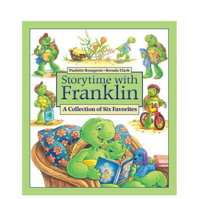 【预售】与富兰克林的故事时间：六本合集 Storytime with Franklin 精装英文儿童插画绘本 睡前故事英语阅读拓展进口童书