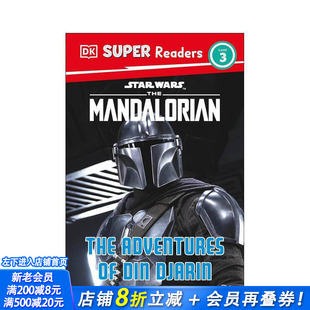 【预售】DK 超级读物阶段3：星球大战之曼达洛人 丁·贾林历险记 DK Super Readers Level 3 英文儿童初级分级阅读进口书