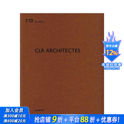 【预售】CLR建筑事务所 CLR architectes 原版英文建筑设计 正版进口书