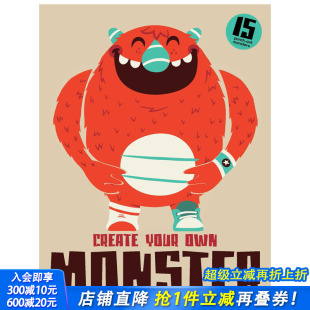 Your Create Own Monster 专属怪兽 一起制作自己 现货