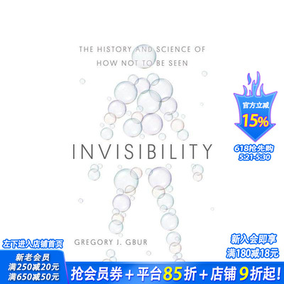 【预售】隐形：如何不被看见的历史和科学 Invisibility: The History and Science of How Not to Be Seen 英文社会科学进口书