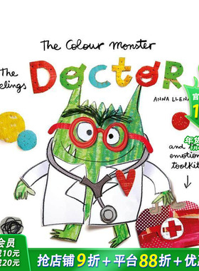 【预售】【彩色怪兽】情绪医生与情绪工具包 The Feelings Doctor and the Emotions Toolkit原版英文儿童插画艺术故事绘本进口书