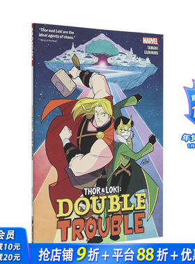 【现货】雷神与洛基:双重麻烦 Thor & Loki: Double Trouble英文漫画原版图书进口书籍Mariko Tamaki
