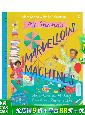 【现货】沙哈先生的奇妙机器 Mr Shaha S Marvellous Machines 英文儿童插画故事绘本 进口童书