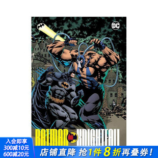 Batman 原版 现货 Knightfall 卷1 蝙蝠侠：骑士陨落 英文漫画书 Edition Omnibus 正版 全集 New DC漫画 进口书 Vol.