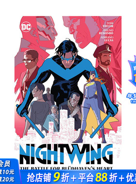 【现货】夜翼 卷3 Nightwing3：The Battle for Bludhaven's Heart【2023艾斯纳奖*佳在连载】 英文漫画 正版进口书籍