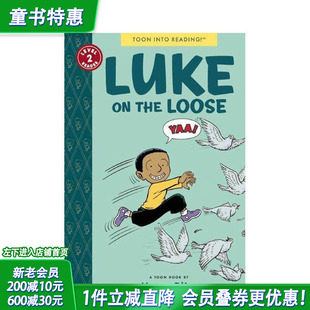 【预售】逍遥法外的卢克（TOON 2级） Luke on the Loose（TOON Level 2） 英文儿童漫画故事 英语阅读拓展进口书
