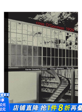 【预售】奥高曼 Juan O’Gorman: Casa O’Gorman 1929 原版英文建筑设计 正版进口书