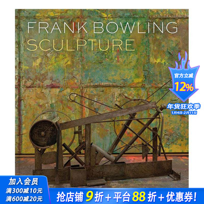 【预售】弗兰克·鲍林：雕塑 Frank Bowling: Sculpture 原版英文艺术画册画集 正版进口书