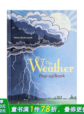 【现货】天气The Weather 立体Pop-up Book 6岁以上自然科普趣味绘本 英文原版 送礼佳品 Maike Biederstadt【善优童书】