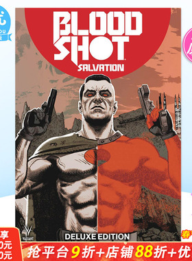 【现货】英文漫画 喋血战士救赎 豪华版Bloodshot Salvation Deluxe Edition 勇士漫画救赎 英文原版 进口书籍