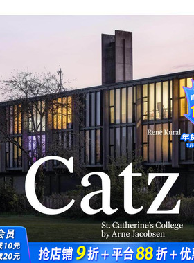 【预售】卡茨圣凯瑟琳学院 作者：阿纳-雅各布布森 Catz St Catherine's College By Arne Jacobsen 原版英文建筑设计 正版进口书