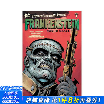 【预售】生物突击队呈现：弗兰肯斯坦 S.H.A.D.E. 特工 第一册 Creature Commandos Present 原版英文漫画书 正版进口图书