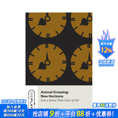 【预售】动物森友会：新地平线：一款游戏能否照顾我们？ Animal Crossing: New Horizons 原版英文社会科学 正版进口书
