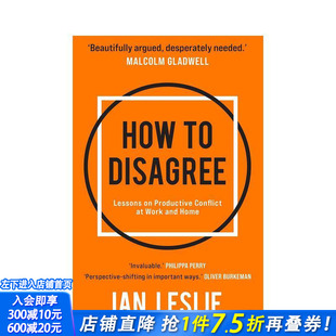 【现货】英文原版 如何不同意：工作和家庭里频发冲突的教训 How to Disagree 社会科学 正版进口图书画册 善优图书