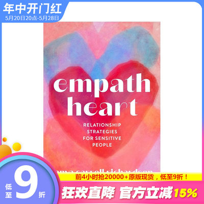 【预售】情绪与感知：亲密关系手册 Empath Heart: Relationship Strategies for Sensitive People 英文心灵励志 正版进口图书