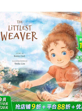 【预售】小织工 Littlest Weaver 英文儿童插画故事绘本 进口童书