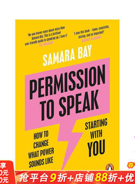 【预售】发言许可 Permission to Speak 原版英文心灵励志 正版进口书